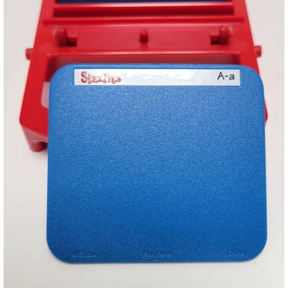 Sizzix Sizzlits CLASSIC Die Storage Case Blue Alphabet Die Cutting Cartridges - Picture 3 of 11